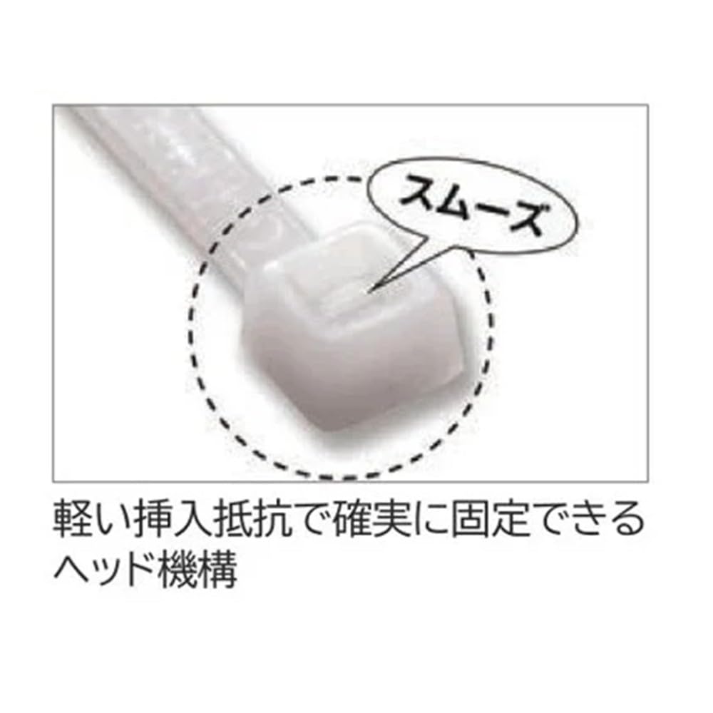 Amazon.co.jp: ヘラマンタイトン 結束バンド インシュロック AB550 25